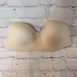 Wacoal Womens Staying Power Wire Free Strapless Sand Bra 36C